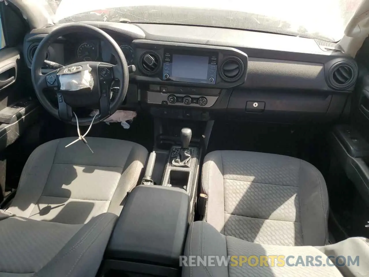 8 fotografías del automóvil dañado 3TYRX5GN6MT008516 TOYOTA TACOMA 2021