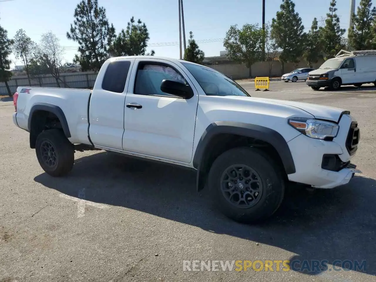 4 fotografías del automóvil dañado 3TYRX5GN7MT009772 TOYOTA TACOMA 2021