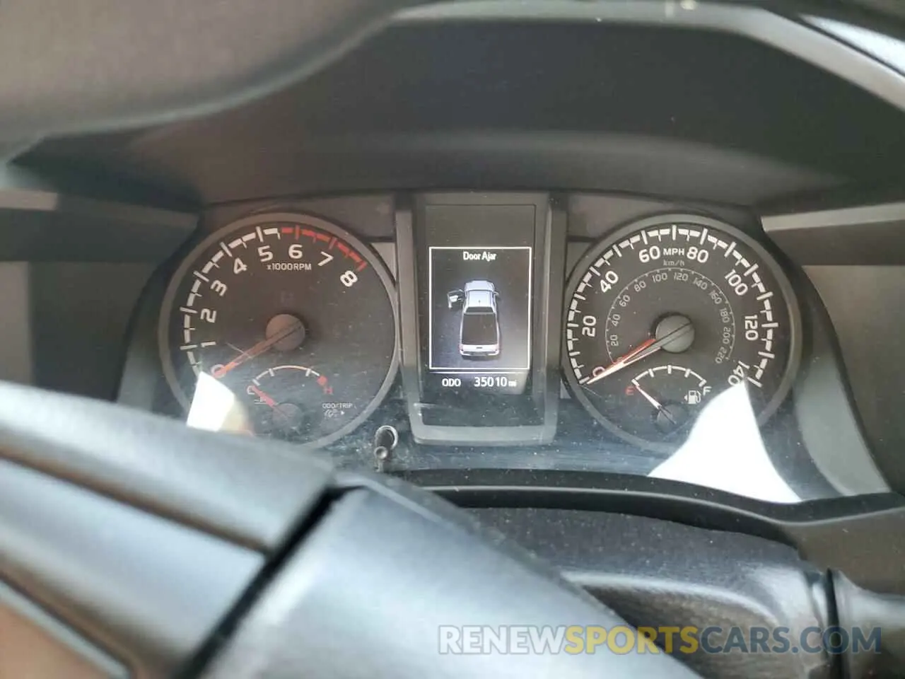 9 fotografías del automóvil dañado 3TYRX5GN7MT009772 TOYOTA TACOMA 2021