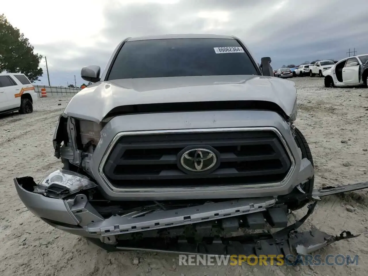 5 fotografías del automóvil dañado 3TYRX5GN7MT021288 TOYOTA TACOMA 2021