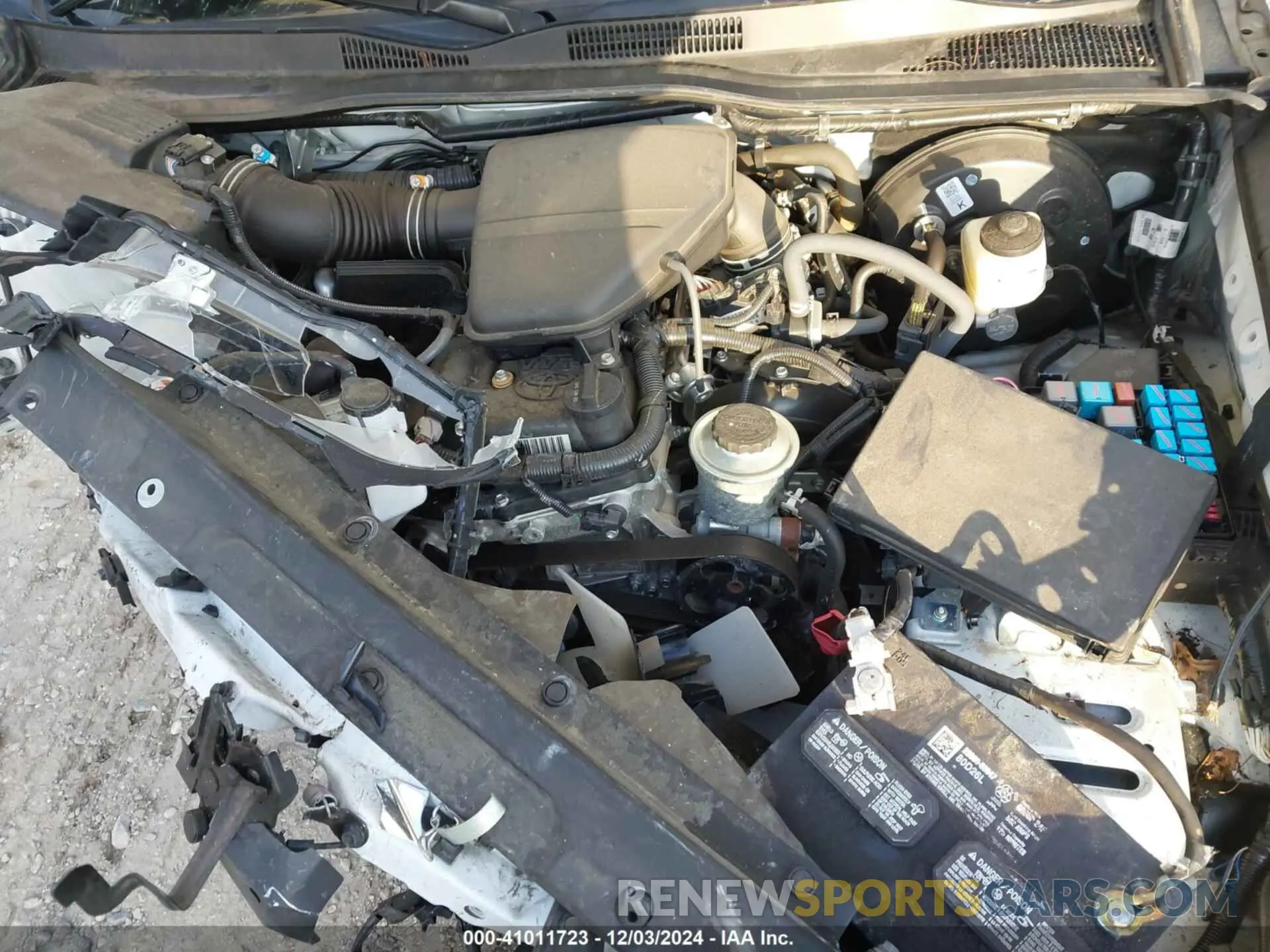 10 fotografías del automóvil dañado 3TYRX5GN7MT025583 TOYOTA TACOMA 2021