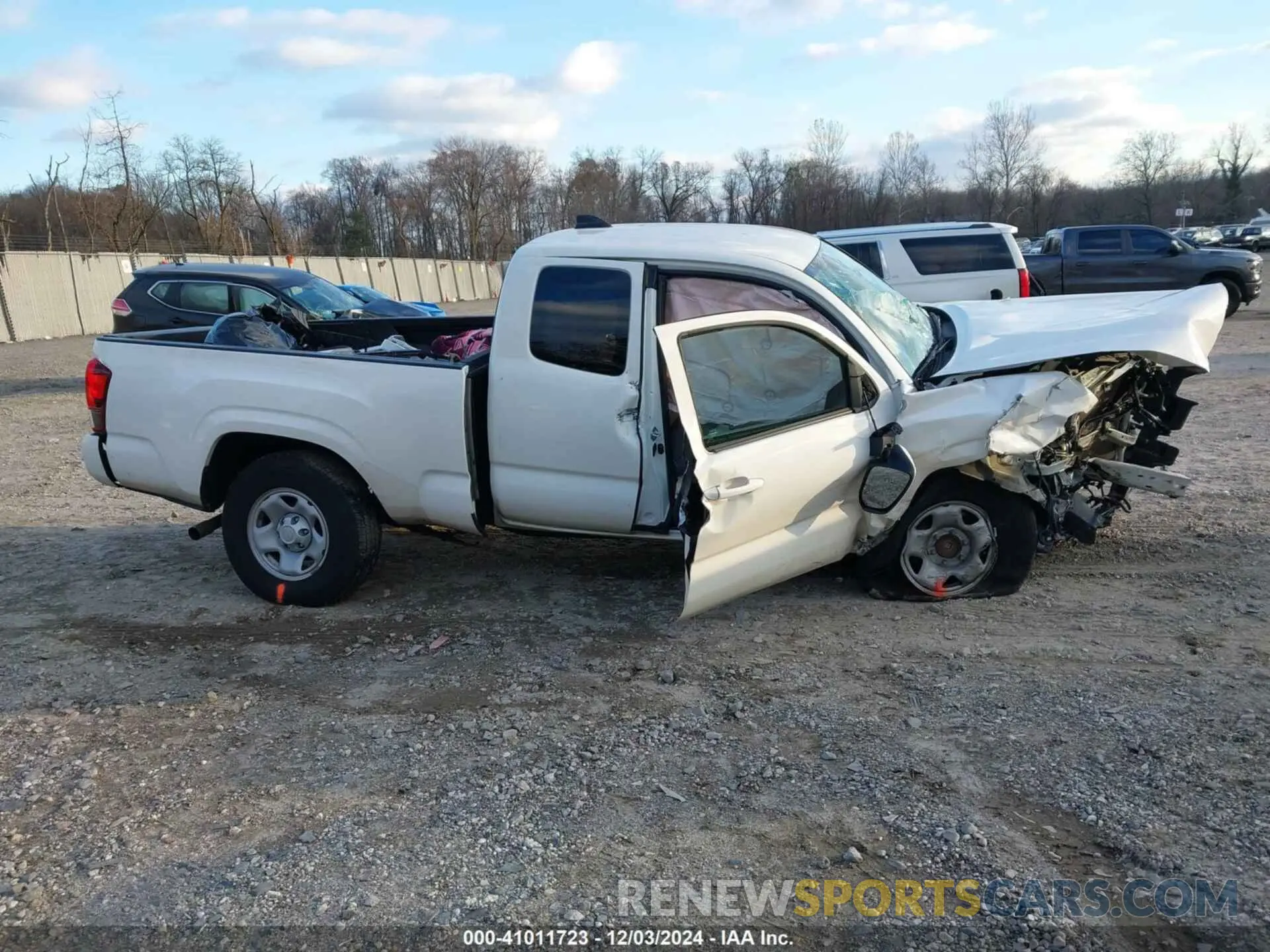 12 fotografías del automóvil dañado 3TYRX5GN7MT025583 TOYOTA TACOMA 2021