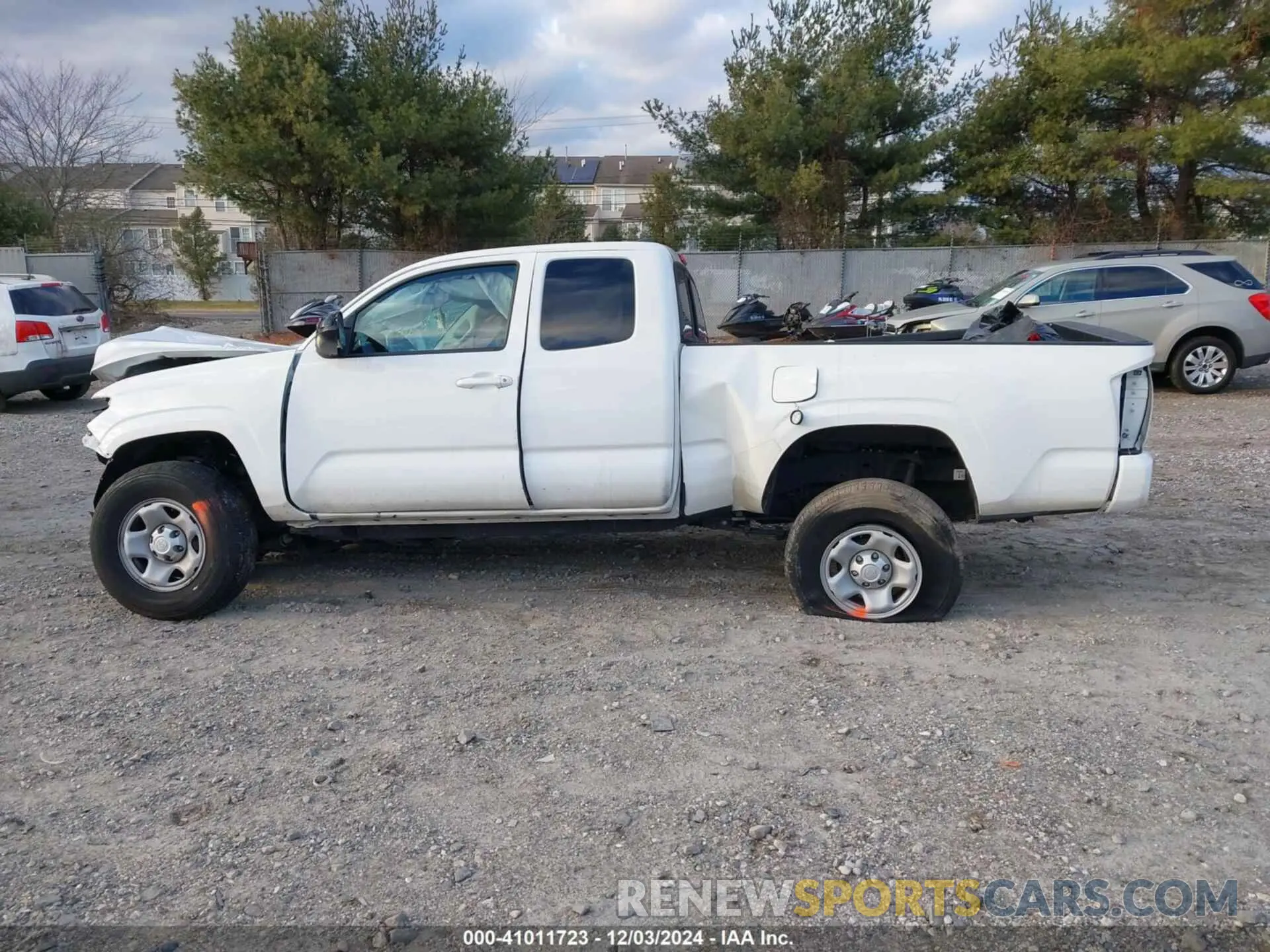 13 fotografías del automóvil dañado 3TYRX5GN7MT025583 TOYOTA TACOMA 2021
