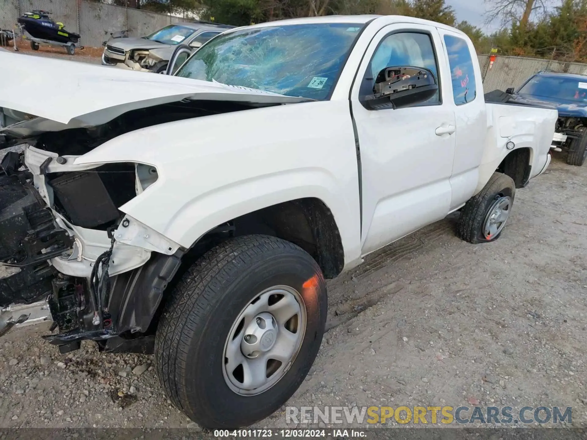 19 fotografías del automóvil dañado 3TYRX5GN7MT025583 TOYOTA TACOMA 2021