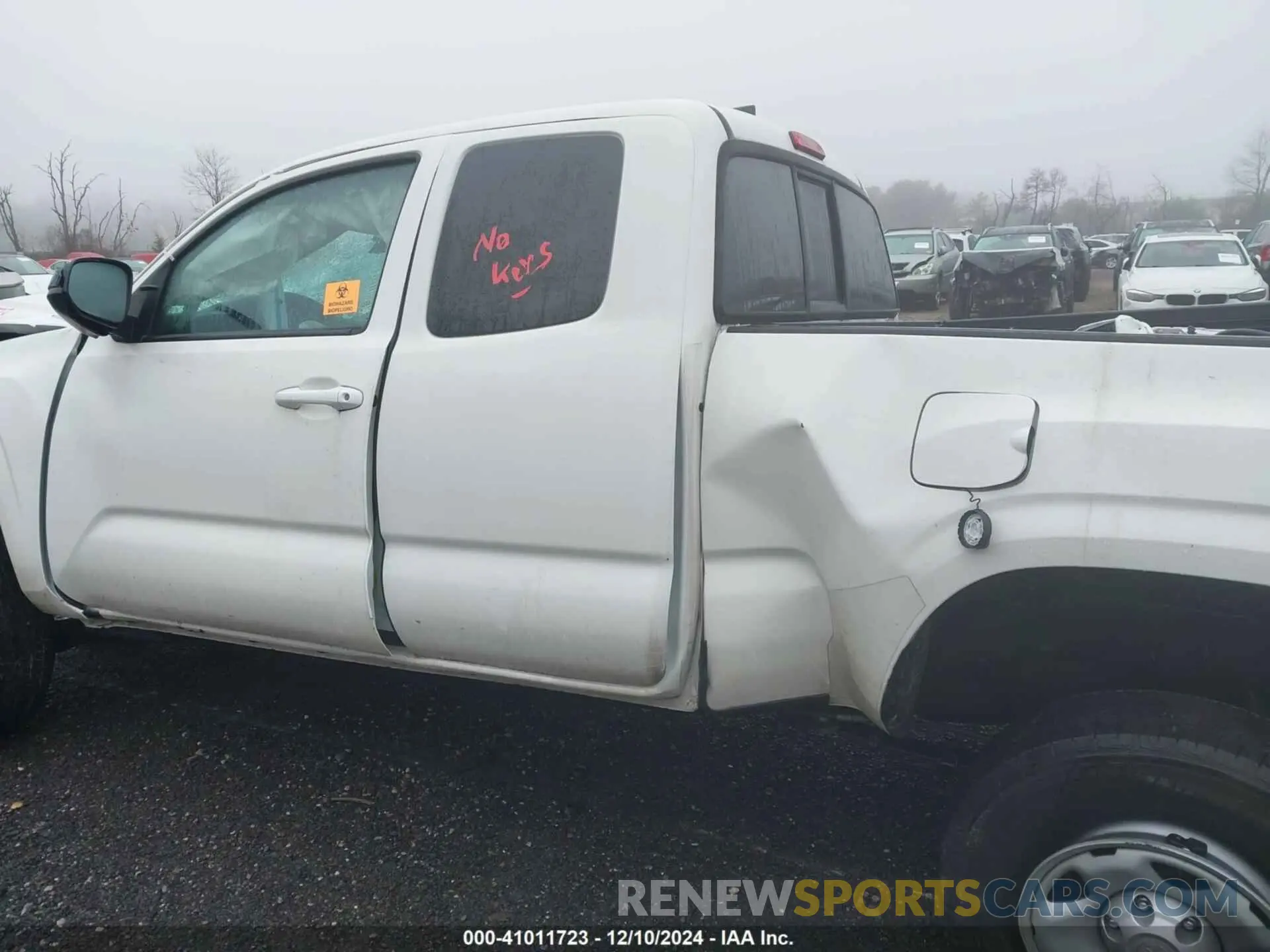 20 fotografías del automóvil dañado 3TYRX5GN7MT025583 TOYOTA TACOMA 2021