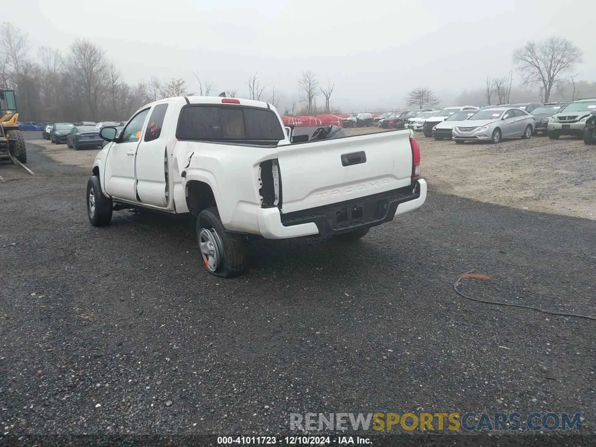 3 fotografías del automóvil dañado 3TYRX5GN7MT025583 TOYOTA TACOMA 2021