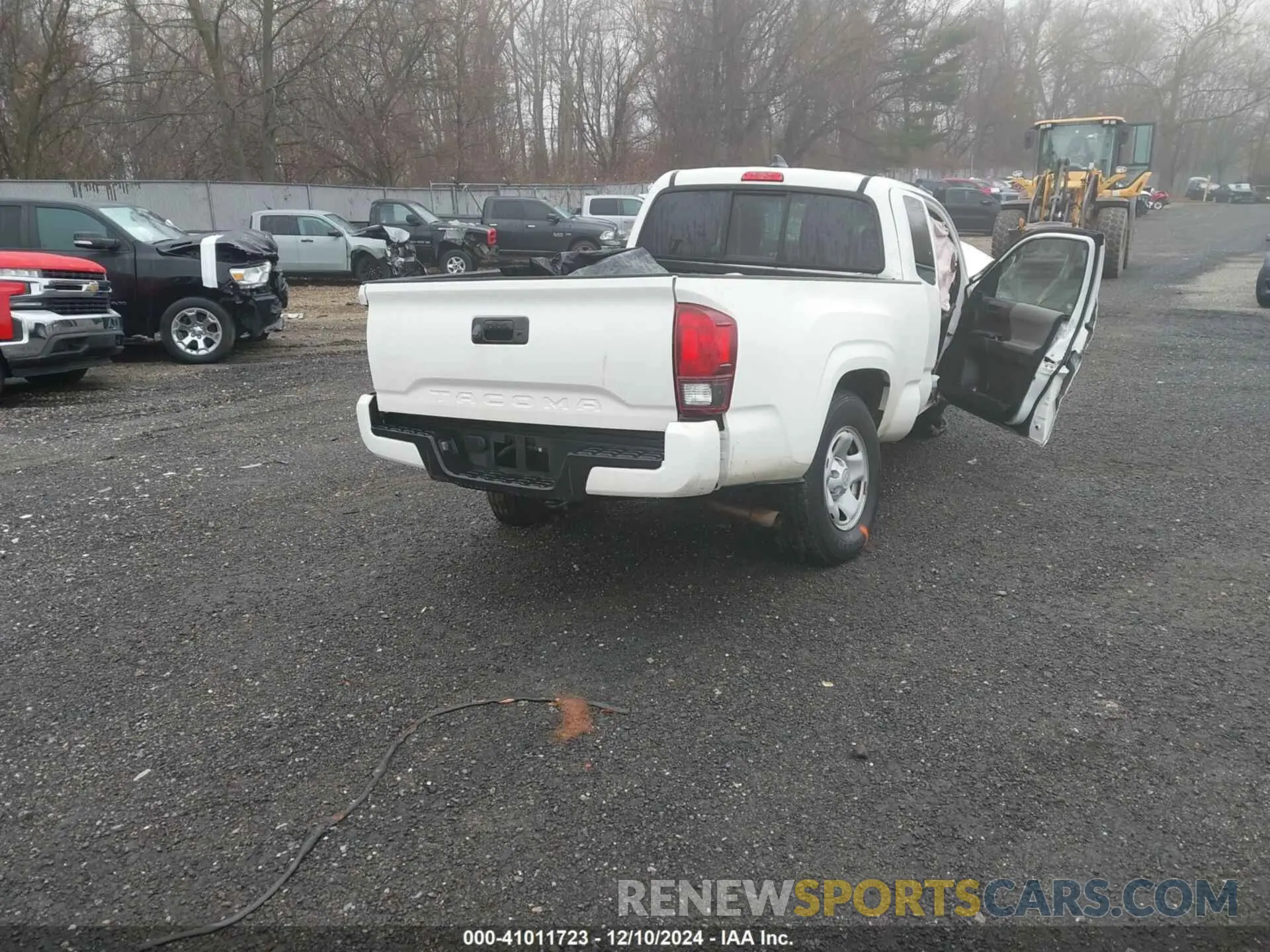 4 fotografías del automóvil dañado 3TYRX5GN7MT025583 TOYOTA TACOMA 2021