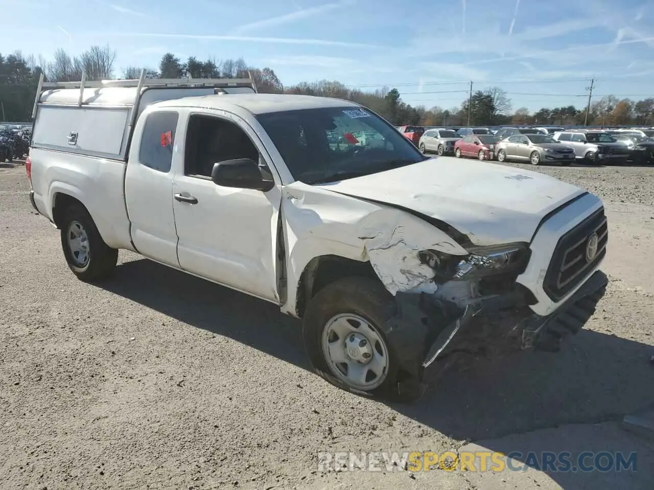 4 fotografías del automóvil dañado 3TYRX5GN7MT025941 TOYOTA TACOMA 2021