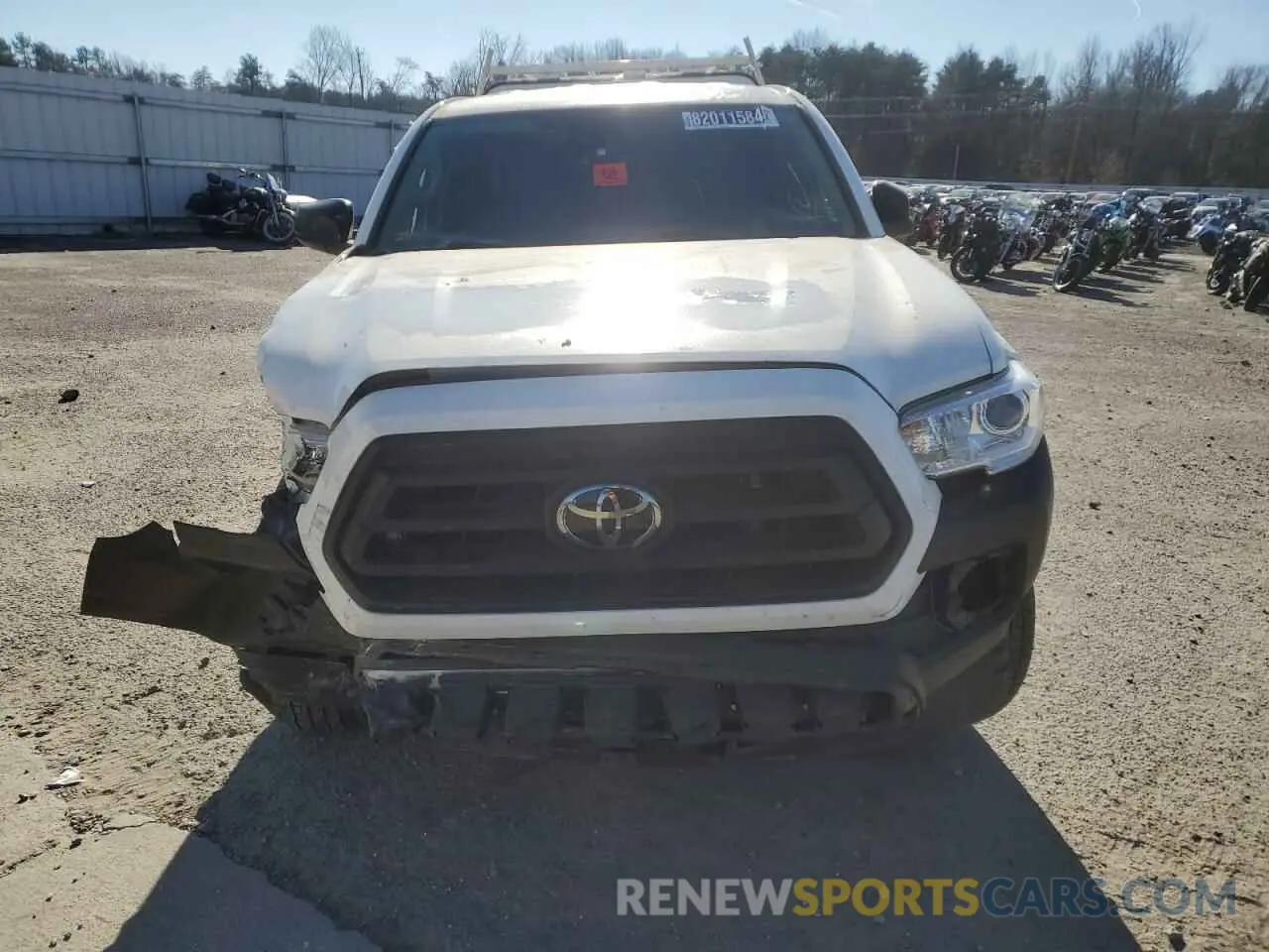 5 fotografías del automóvil dañado 3TYRX5GN7MT025941 TOYOTA TACOMA 2021