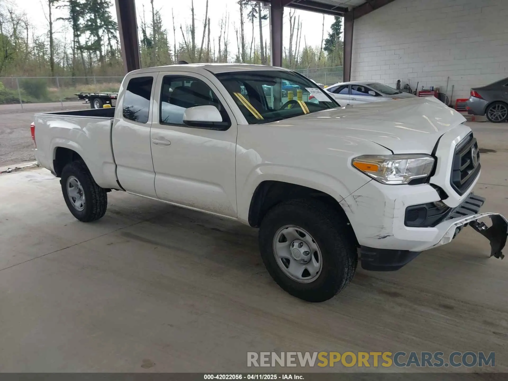 1 fotografías del automóvil dañado 3TYRX5GN8MT005858 TOYOTA TACOMA 2021