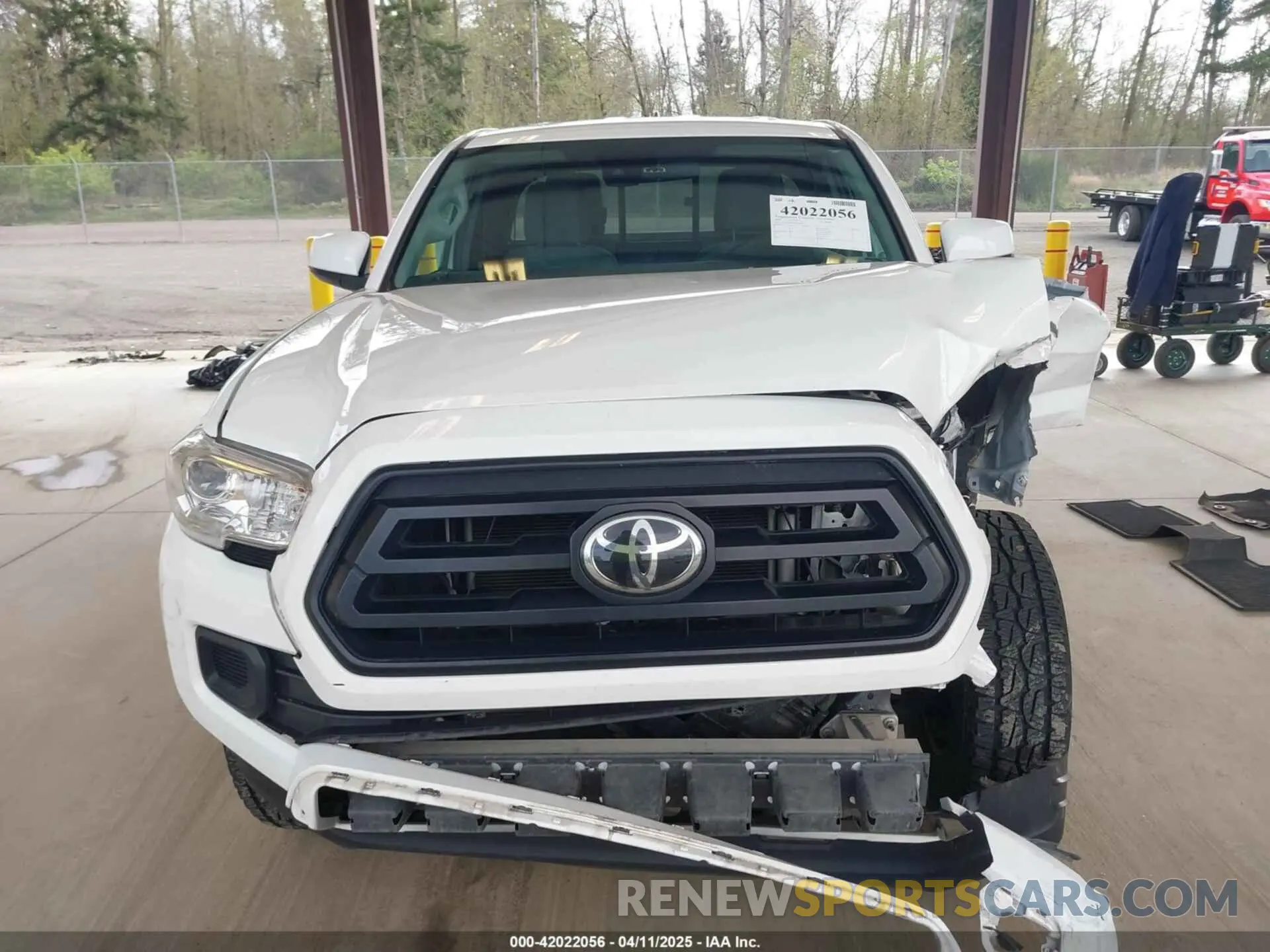 13 fotografías del automóvil dañado 3TYRX5GN8MT005858 TOYOTA TACOMA 2021