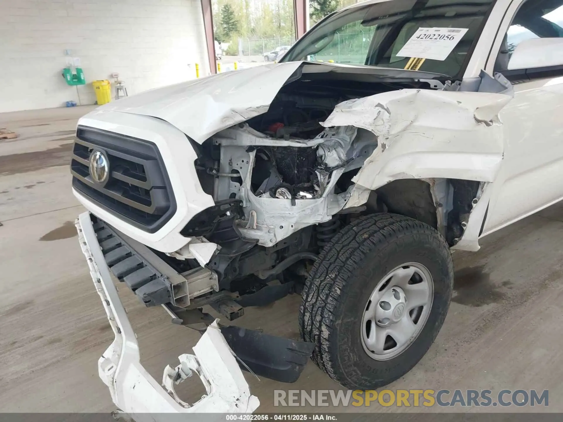 6 fotografías del automóvil dañado 3TYRX5GN8MT005858 TOYOTA TACOMA 2021