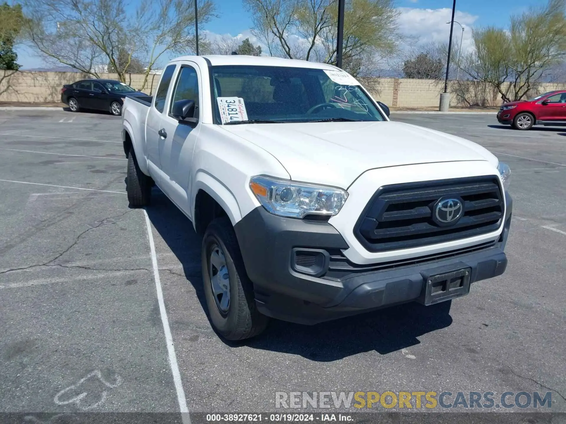 1 fotografías del automóvil dañado 3TYRX5GN8MT007318 TOYOTA TACOMA 2021
