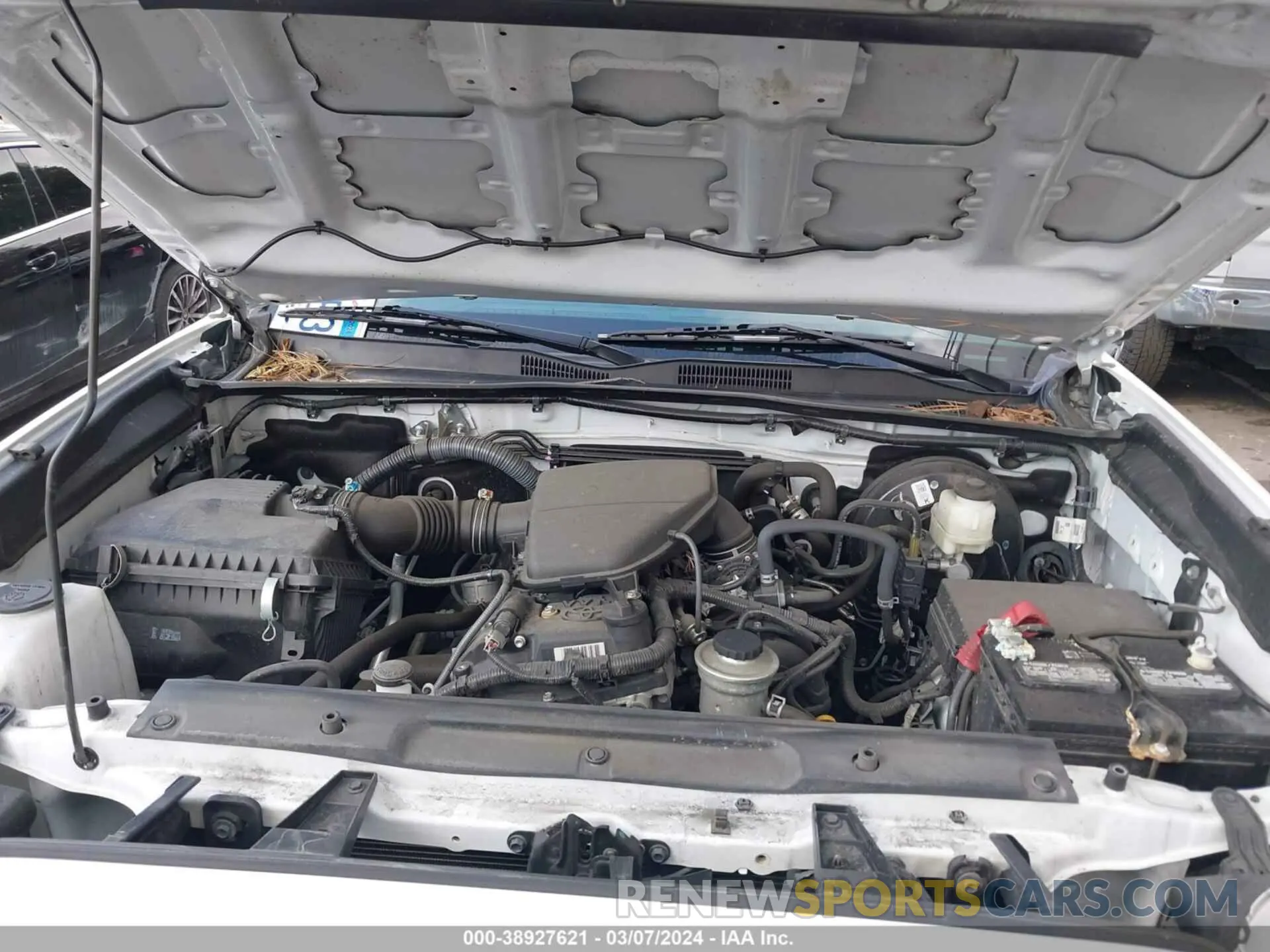 10 fotografías del automóvil dañado 3TYRX5GN8MT007318 TOYOTA TACOMA 2021