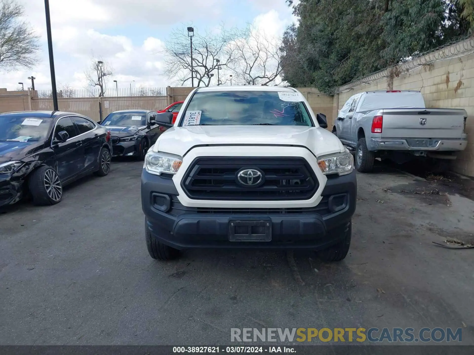 12 fotografías del automóvil dañado 3TYRX5GN8MT007318 TOYOTA TACOMA 2021