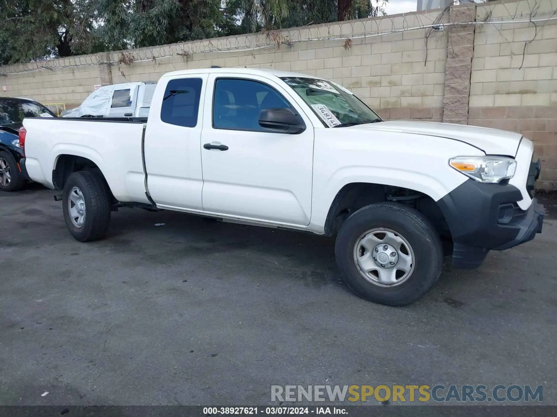 13 fotografías del automóvil dañado 3TYRX5GN8MT007318 TOYOTA TACOMA 2021