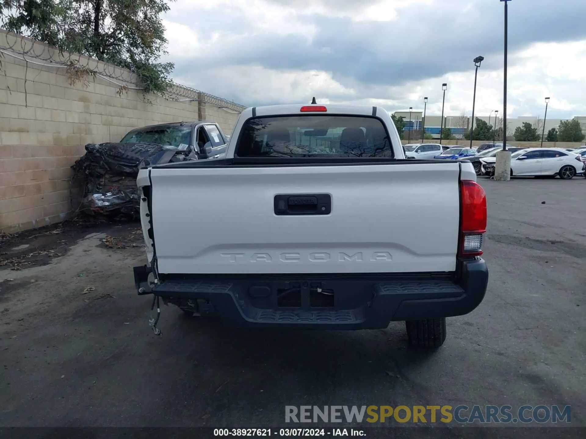 16 fotografías del automóvil dañado 3TYRX5GN8MT007318 TOYOTA TACOMA 2021