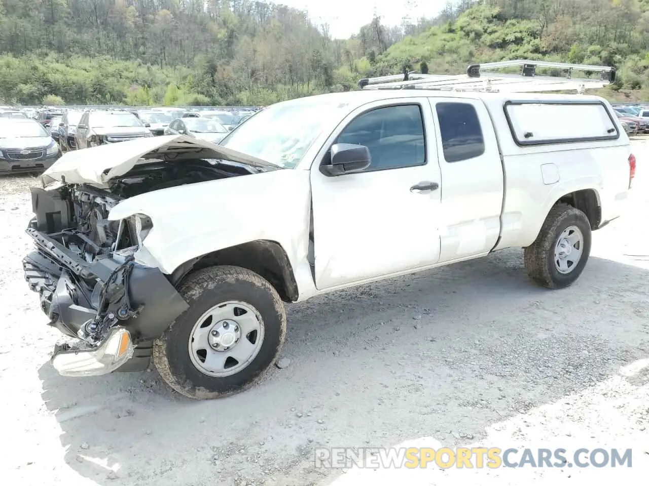1 fotografías del automóvil dañado 3TYRX5GN8MT011045 TOYOTA TACOMA 2021