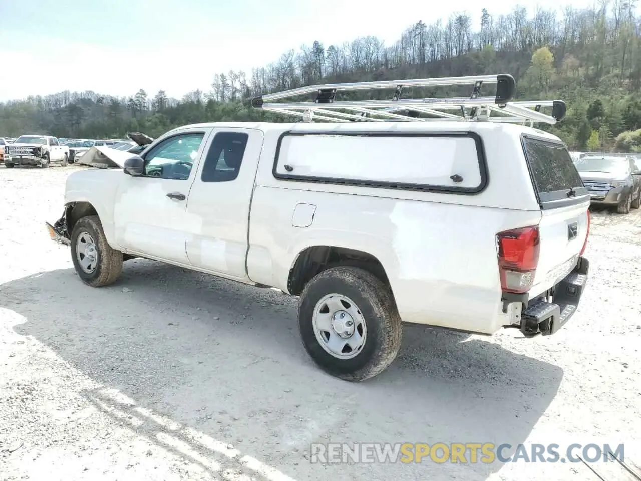 2 fotografías del automóvil dañado 3TYRX5GN8MT011045 TOYOTA TACOMA 2021