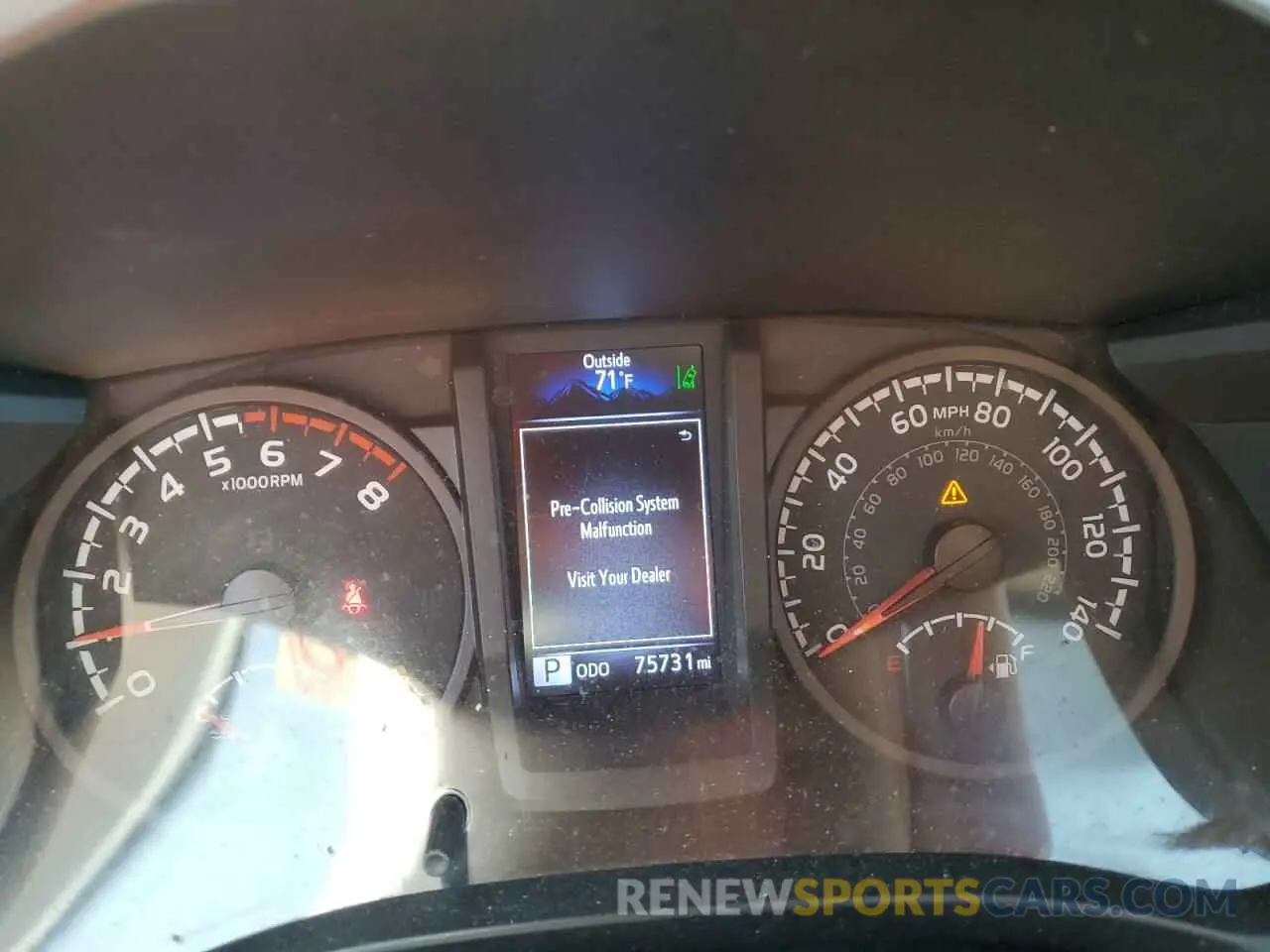 9 fotografías del automóvil dañado 3TYRX5GN8MT011045 TOYOTA TACOMA 2021