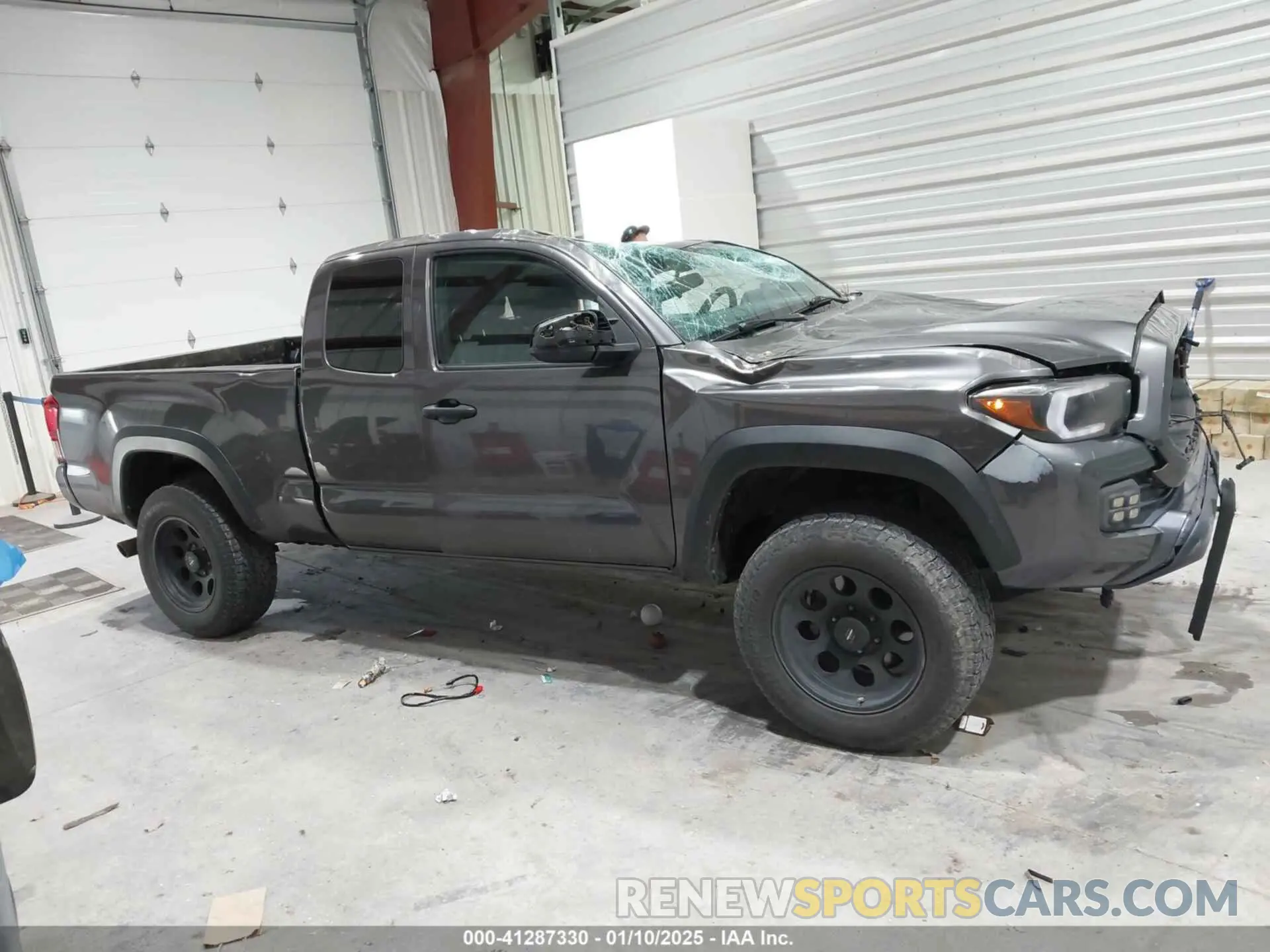 13 fotografías del automóvil dañado 3TYRX5GN8MT011370 TOYOTA TACOMA 2021