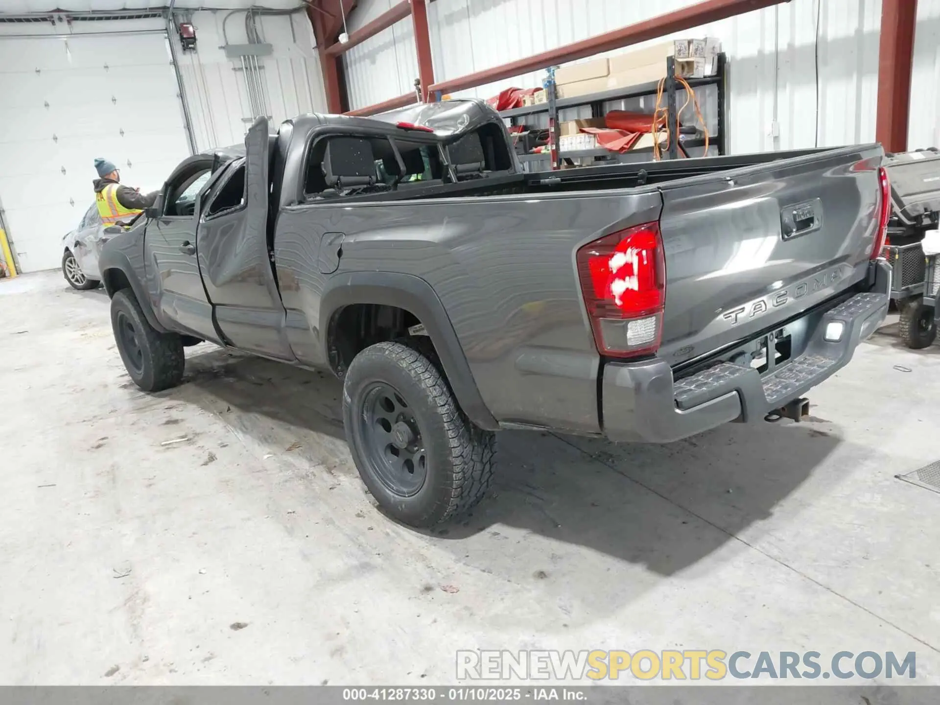 3 fotografías del automóvil dañado 3TYRX5GN8MT011370 TOYOTA TACOMA 2021
