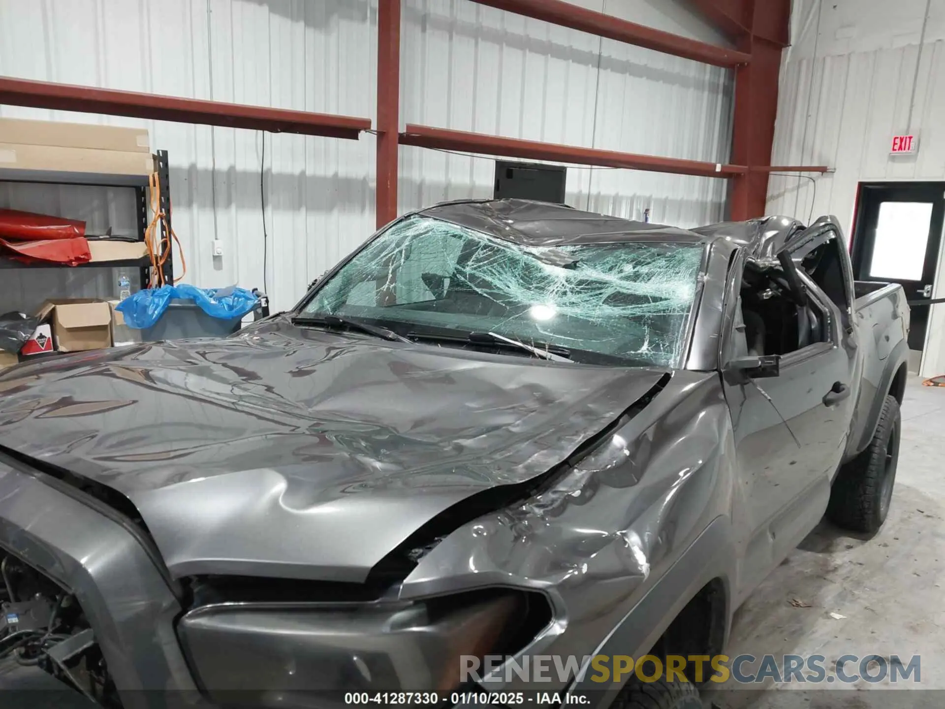 6 fotografías del automóvil dañado 3TYRX5GN8MT011370 TOYOTA TACOMA 2021