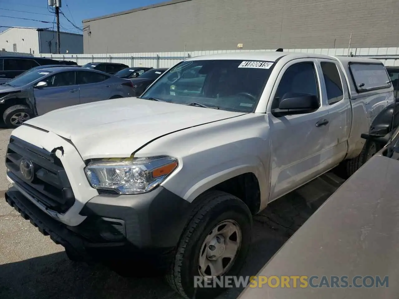 1 fotografías del automóvil dañado 3TYRX5GN8MT012843 TOYOTA TACOMA 2021