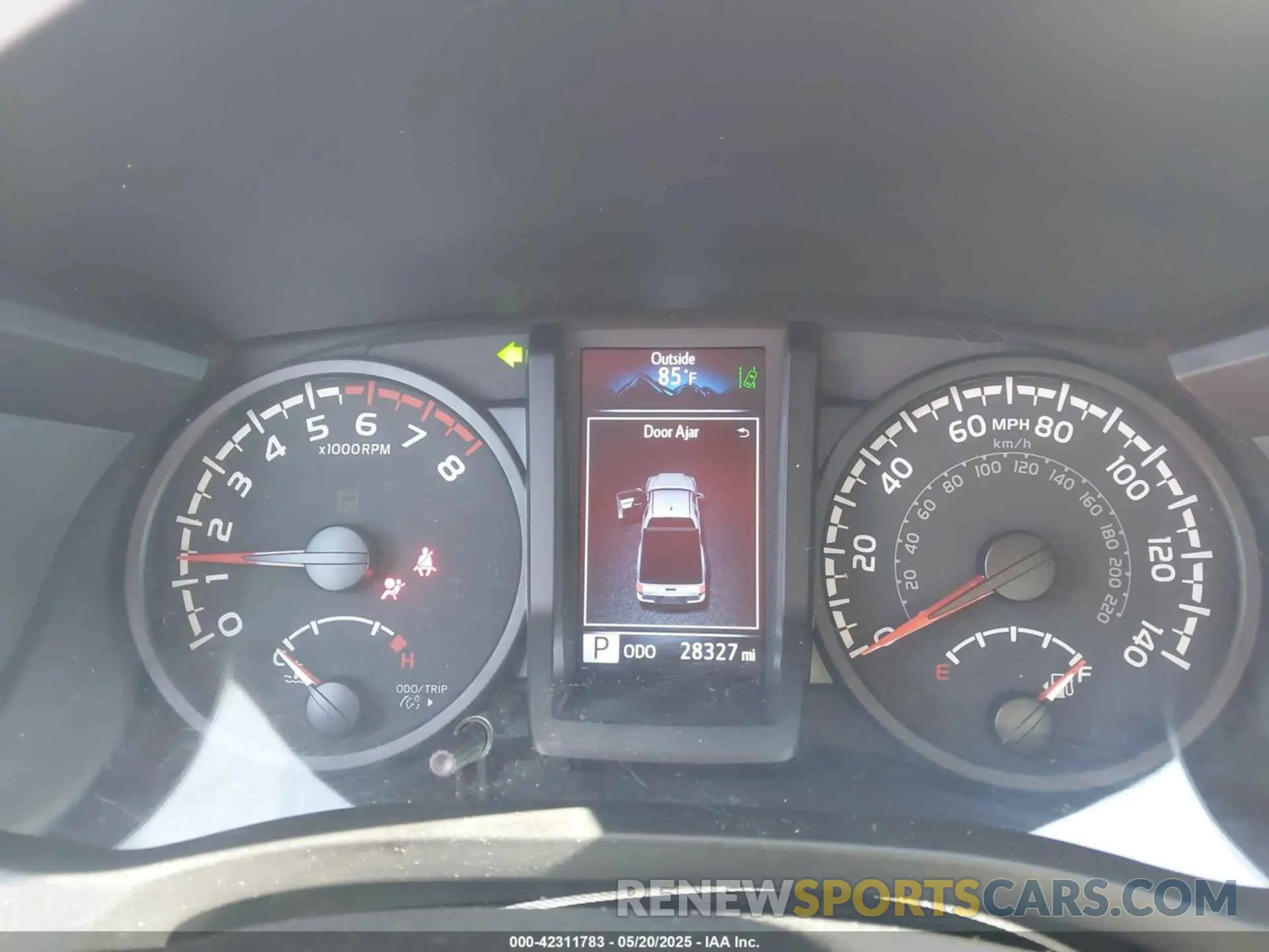 7 fotografías del automóvil dañado 3TYRX5GN8MT013815 TOYOTA TACOMA 2021