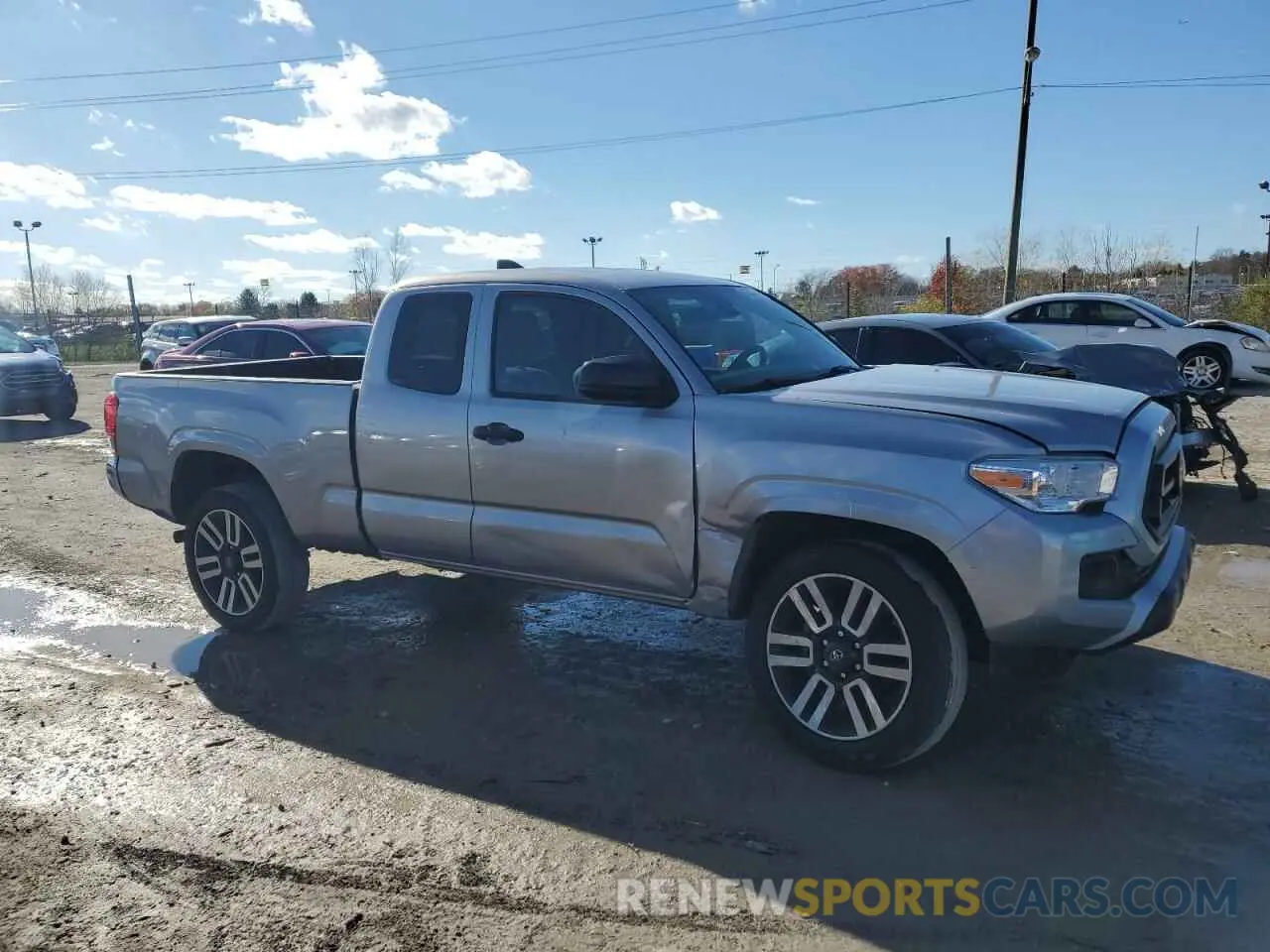 4 fotografías del automóvil dañado 3TYRX5GN8MT022949 TOYOTA TACOMA 2021