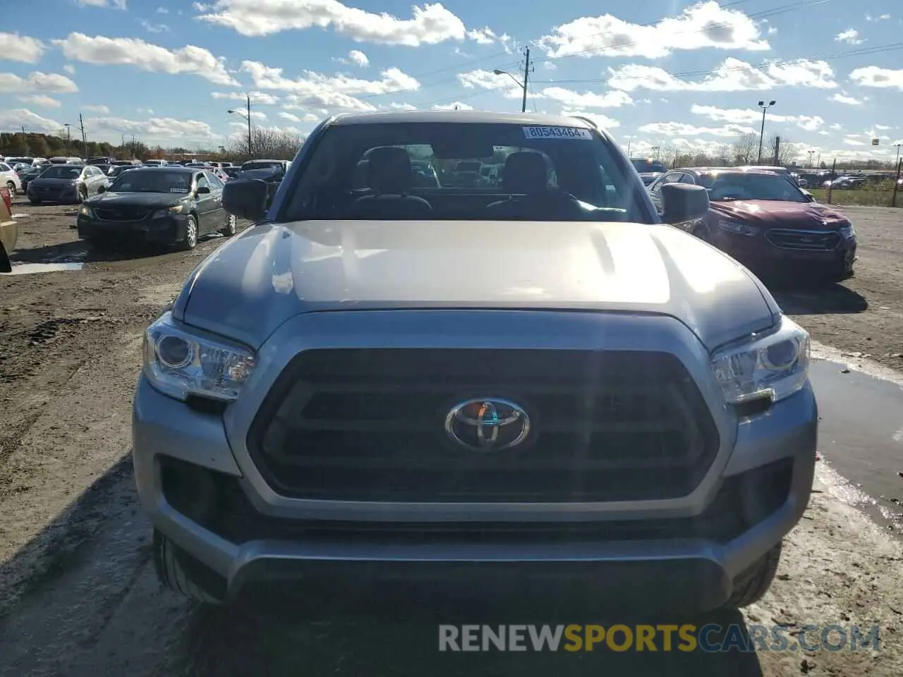 5 fotografías del automóvil dañado 3TYRX5GN8MT022949 TOYOTA TACOMA 2021