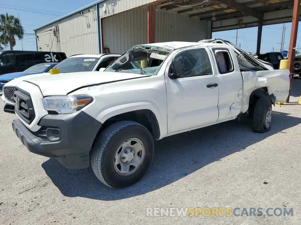 1 fotografías del automóvil dañado 3TYRX5GN8MT028153 TOYOTA TACOMA 2021