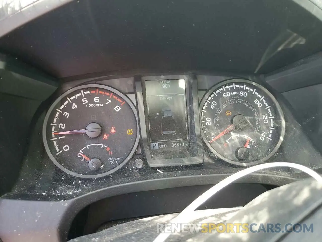 9 fotografías del automóvil dañado 3TYRX5GN8MT028153 TOYOTA TACOMA 2021