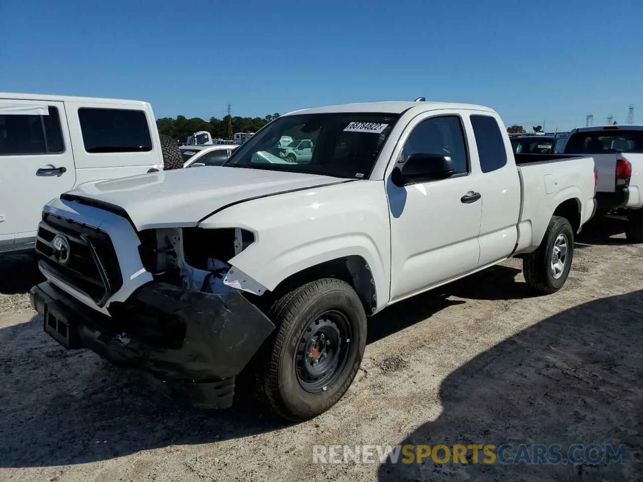 1 fotografías del automóvil dañado 3TYRX5GN9MT010969 TOYOTA TACOMA 2021