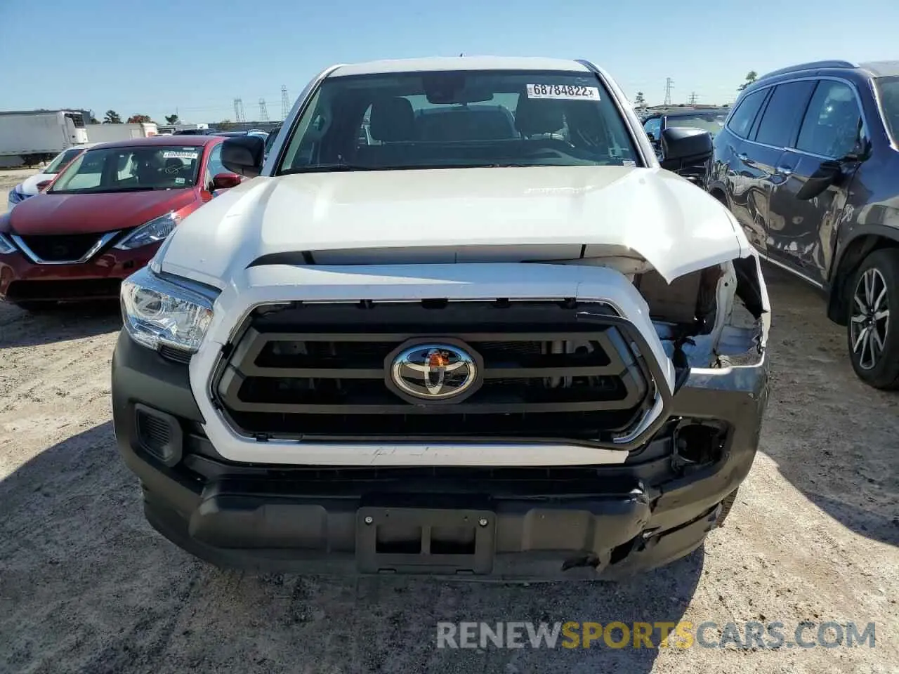 5 fotografías del automóvil dañado 3TYRX5GN9MT010969 TOYOTA TACOMA 2021