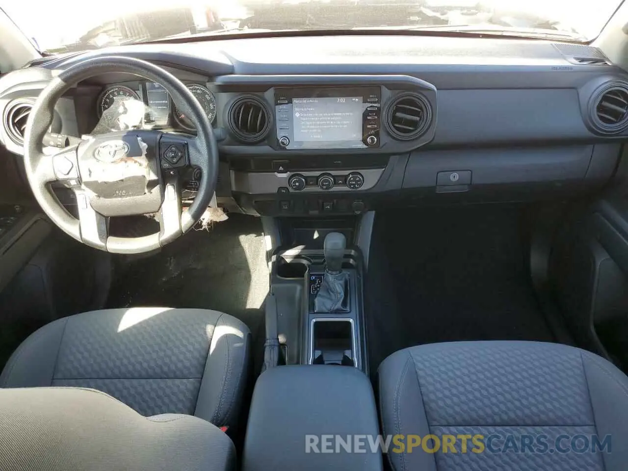 8 fotografías del automóvil dañado 3TYRX5GN9MT010969 TOYOTA TACOMA 2021