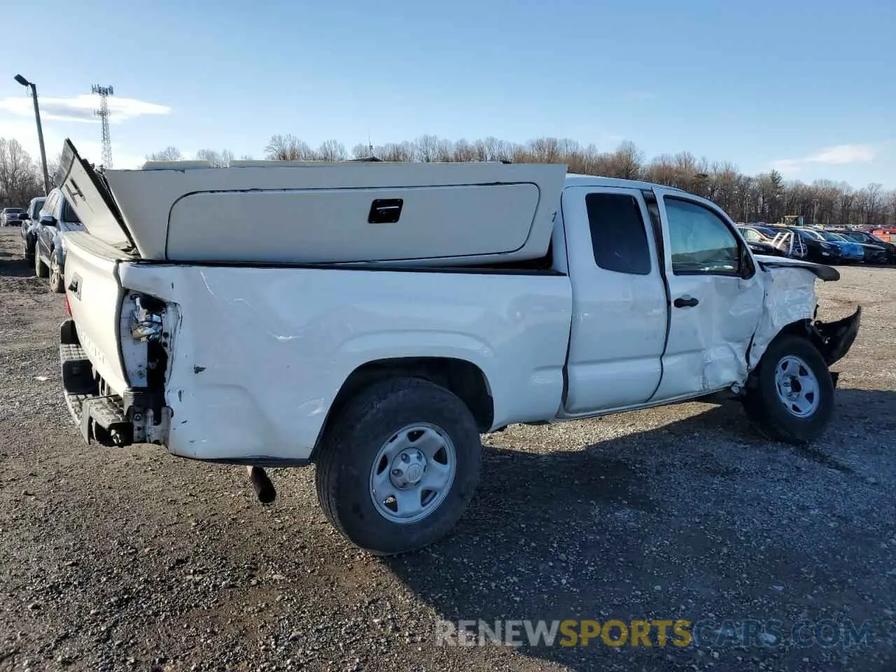 3 fotografías del automóvil dañado 3TYRX5GN9MT025780 TOYOTA TACOMA 2021