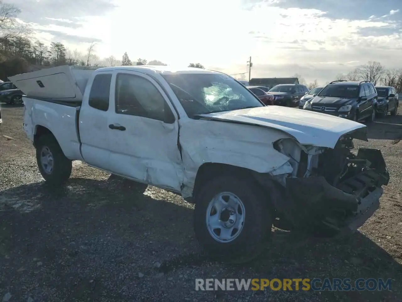 4 fotografías del automóvil dañado 3TYRX5GN9MT025780 TOYOTA TACOMA 2021
