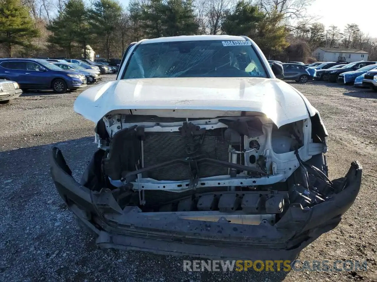 5 fotografías del automóvil dañado 3TYRX5GN9MT025780 TOYOTA TACOMA 2021
