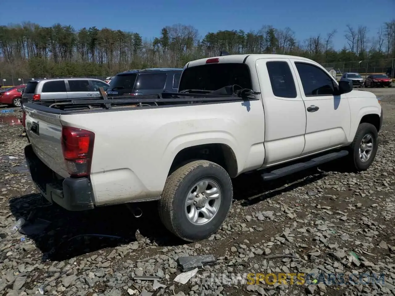 3 fotografías del automóvil dañado 3TYRX5GN9MT033197 TOYOTA TACOMA 2021