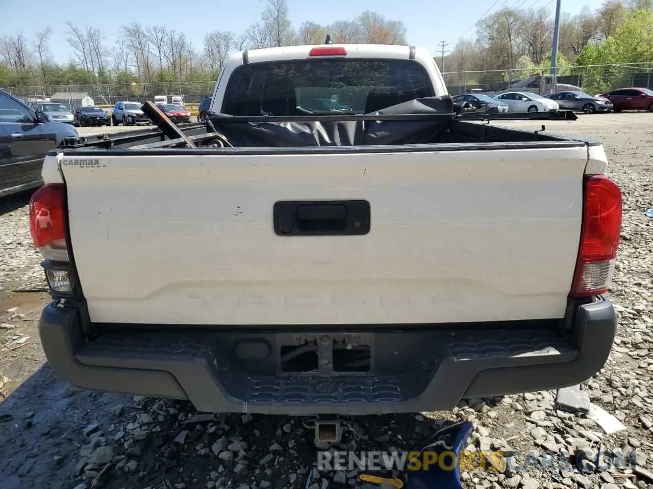 6 fotografías del automóvil dañado 3TYRX5GN9MT033197 TOYOTA TACOMA 2021