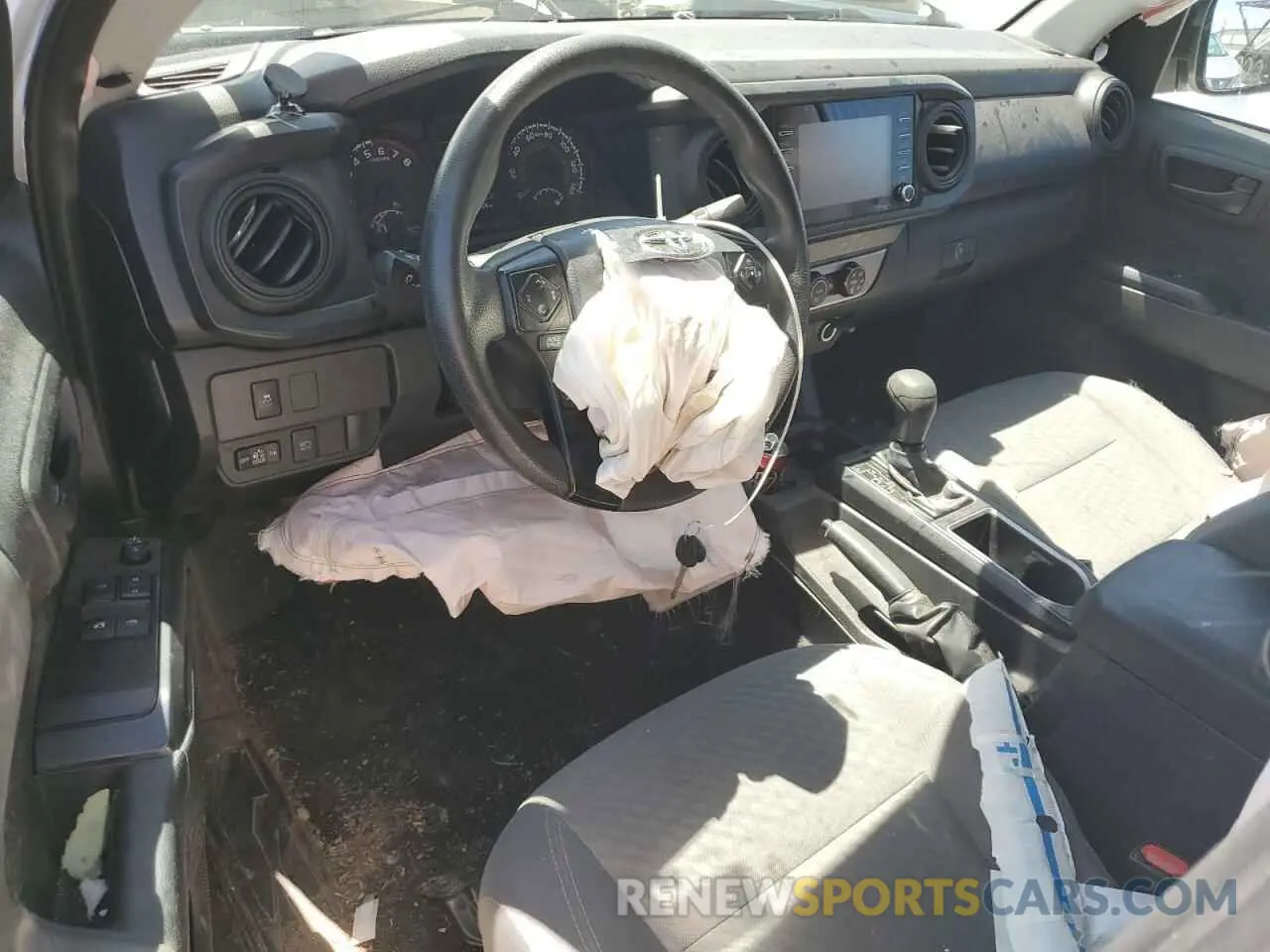 8 fotografías del automóvil dañado 3TYRX5GNXMT009135 TOYOTA TACOMA 2021