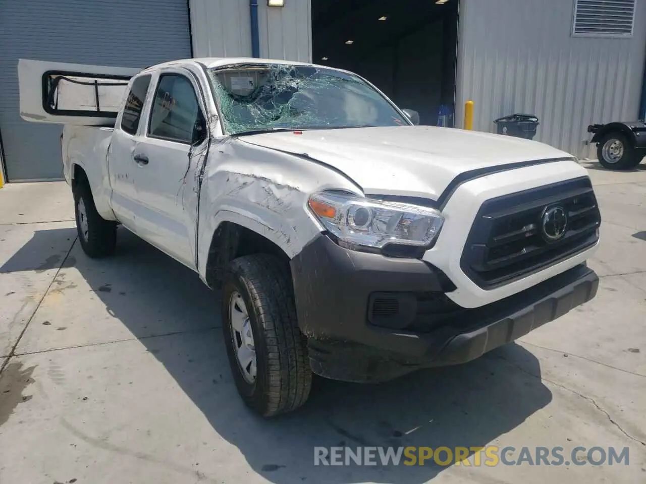 1 fotografías del automóvil dañado 3TYRX5GNXMT011368 TOYOTA TACOMA 2021