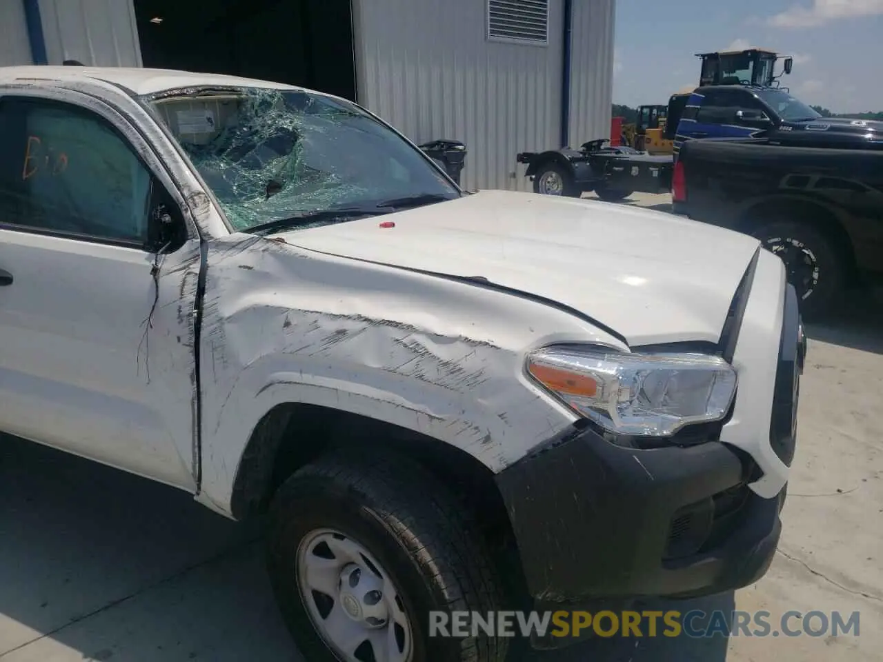 9 fotografías del automóvil dañado 3TYRX5GNXMT011368 TOYOTA TACOMA 2021