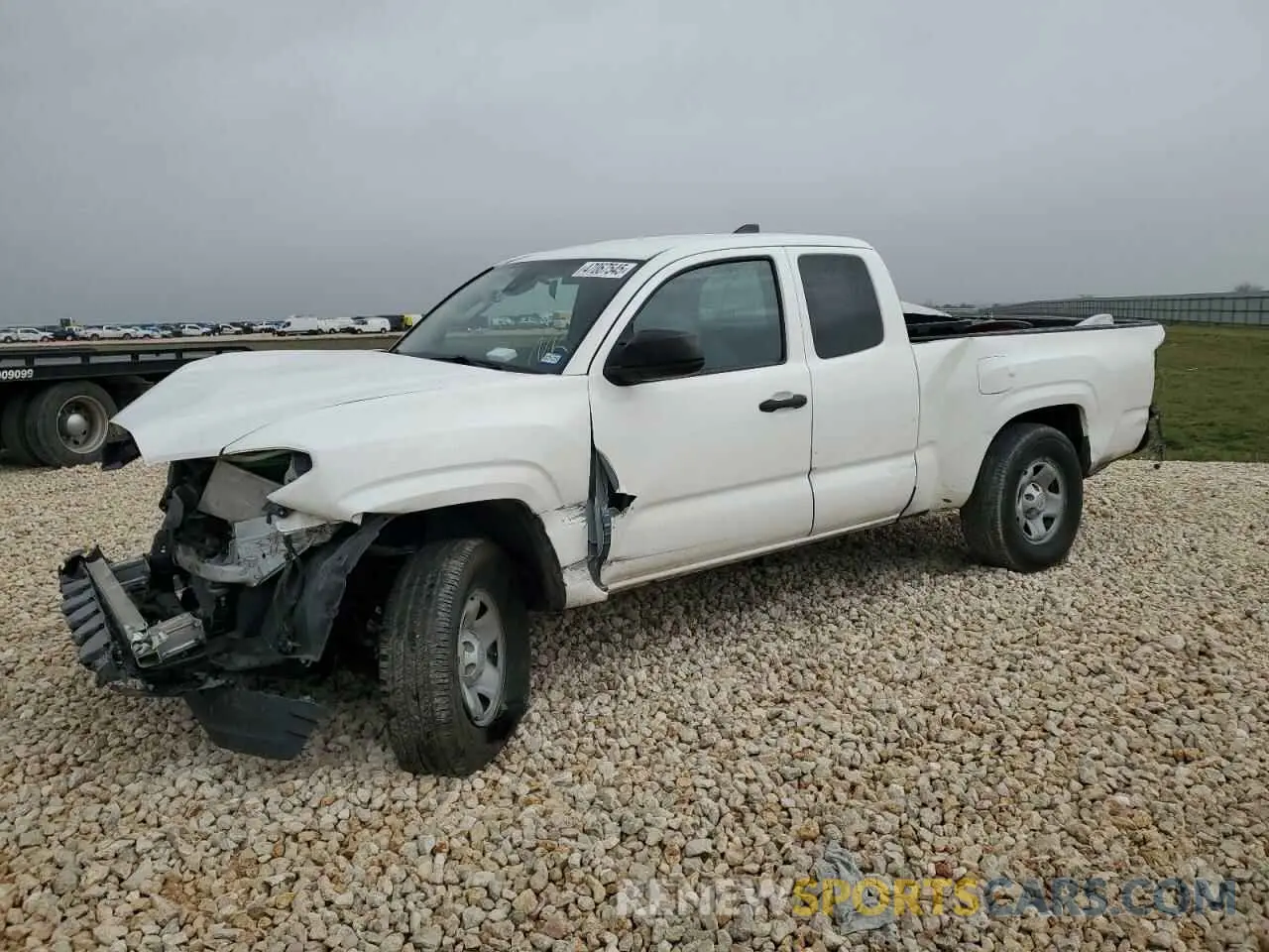 1 fotografías del automóvil dañado 3TYRX5GNXMT015985 TOYOTA TACOMA 2021