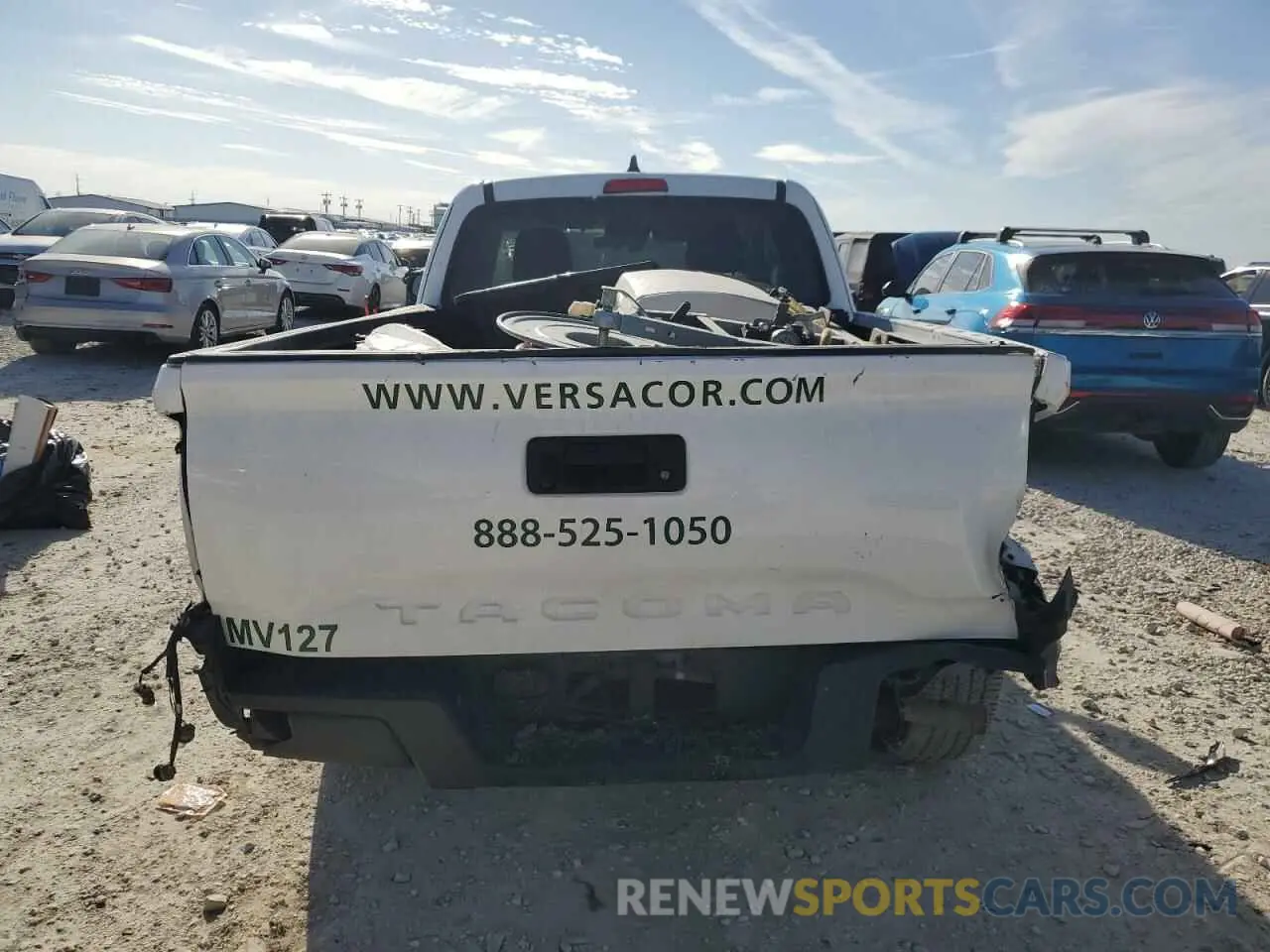 10 fotografías del automóvil dañado 3TYRX5GNXMT015985 TOYOTA TACOMA 2021
