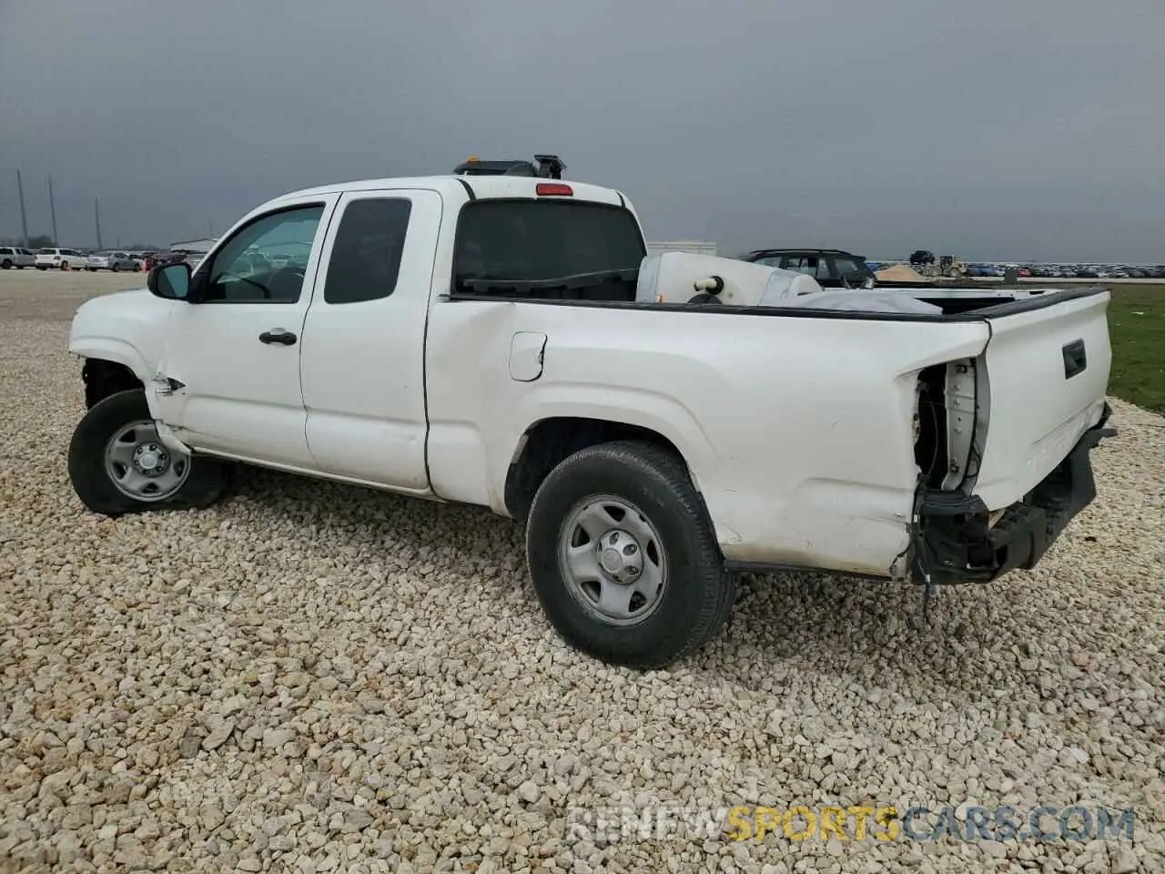 2 fotografías del automóvil dañado 3TYRX5GNXMT015985 TOYOTA TACOMA 2021