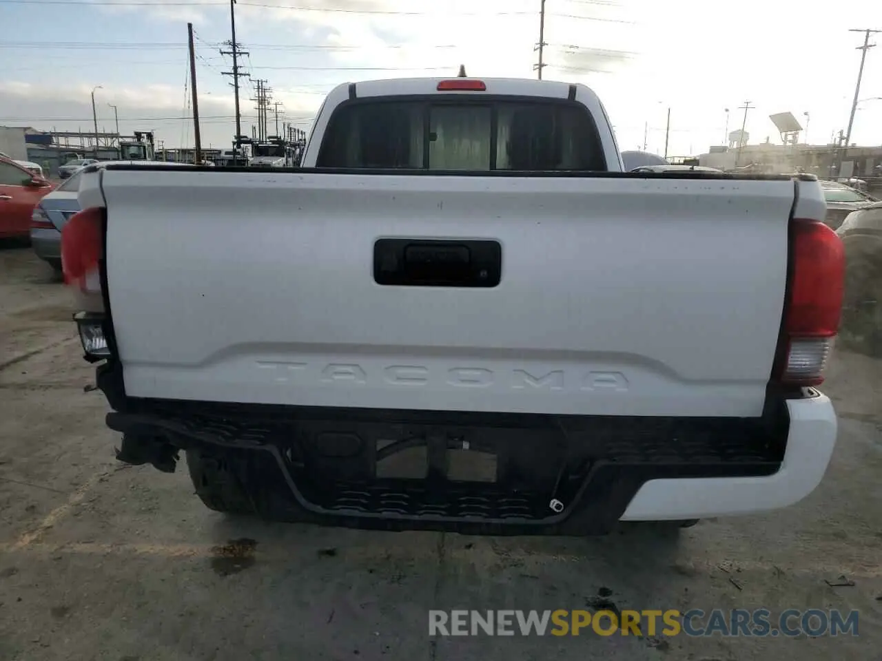 6 fotografías del automóvil dañado 3TYRX5GNXMT020636 TOYOTA TACOMA 2021