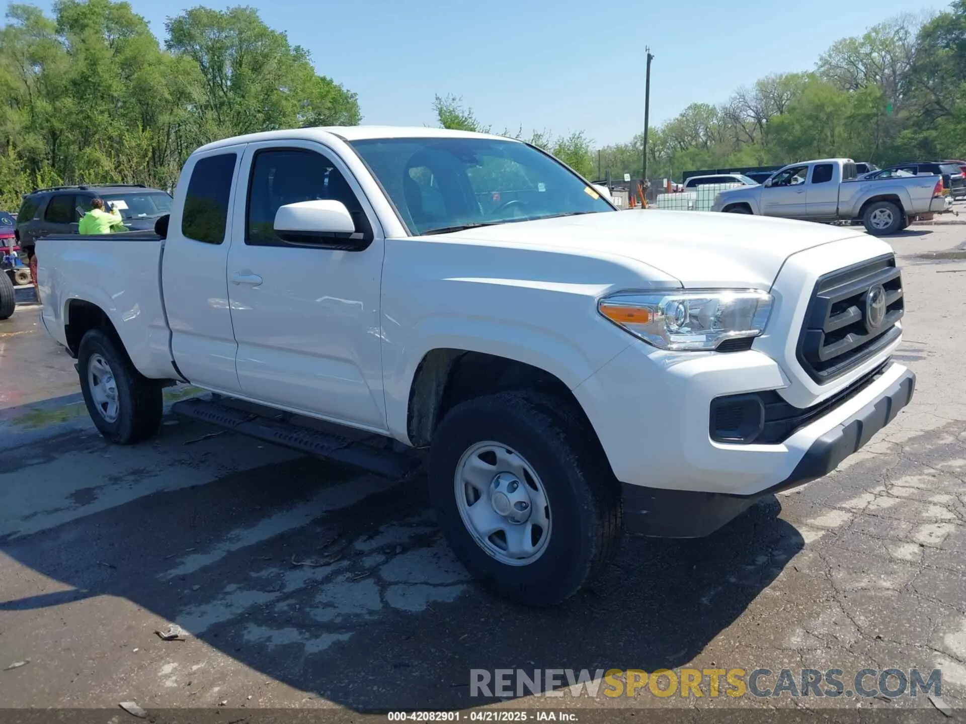1 fotografías del automóvil dañado 3TYRX5GNXMT024248 TOYOTA TACOMA 2021