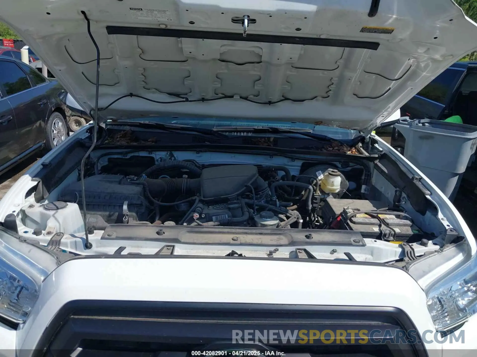10 fotografías del automóvil dañado 3TYRX5GNXMT024248 TOYOTA TACOMA 2021